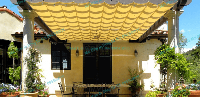 Retractable Awning in Hanoi, Vietnam