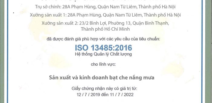 Bạt Che Phú Thành Hà Nội