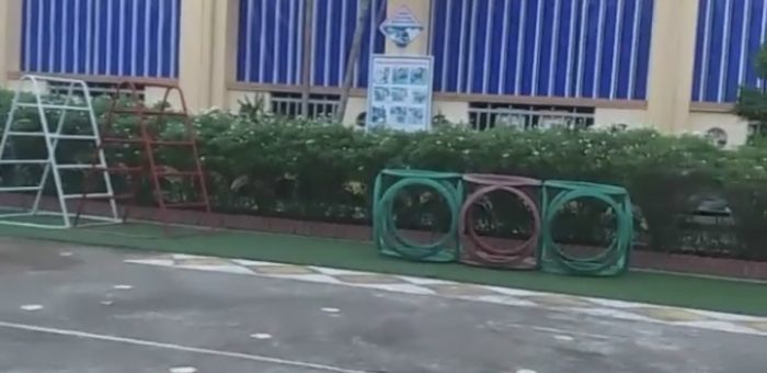 Lắp Đặt Bạt Che Nắng Mưa Trường Học ở Hà Nội, Hải Phòng, Quảng Ninh