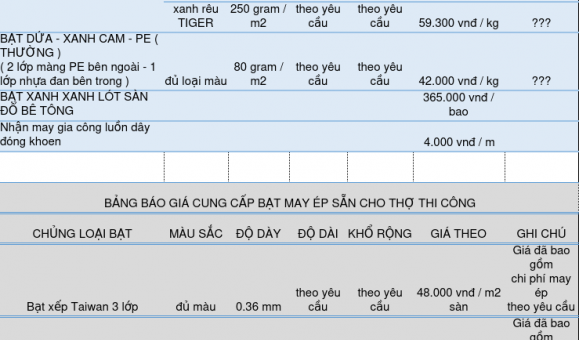 [Đại Lý] Cung Cấp Sỉ Lẻ Bạt Nhựa PE tại HÀ NỘI